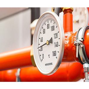 ترمومتر عقربه ای در ترموهیتر باران